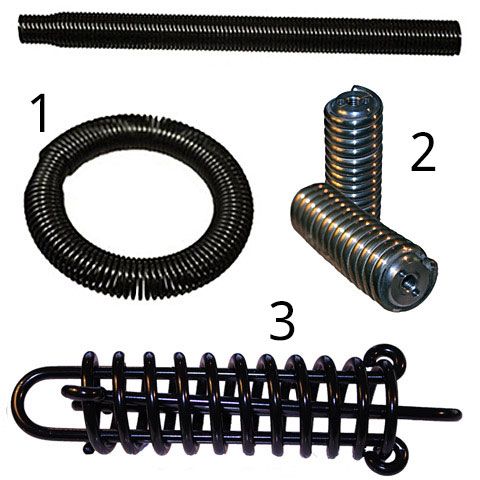 Zugfeder mit Haken (gebogen)/Windungs-Ø= 16,2 mm/Länge= 32,0 mm/Stärke= 3,2  mm - Komponenten von Fliegl Agro-Center GmbH